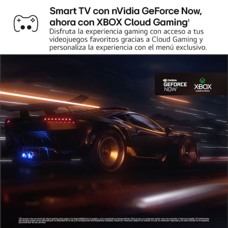 LG 43QNED70A6A 43 pouces 4K QNED avec HDR10 Pro, Dolby Digital Plus et mode Filmmaker, Smart TV AI avec Wifi pour une expérience home cinéma immersive