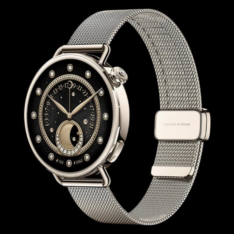 Xiaomi Watch S4 41 mm Dourado com Pulseira Milanesa
