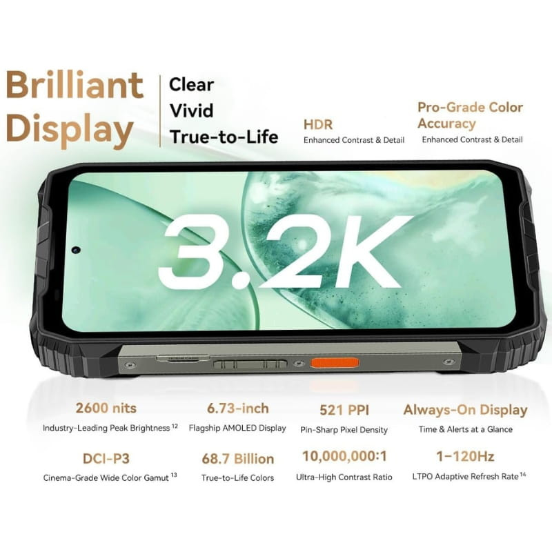 Blackview XPLORE 2 5G 16Go/1To Noir - Ítem8