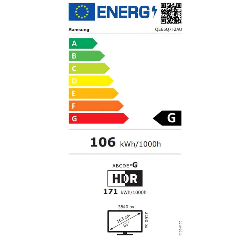 Samsung QE65Q7F2AUXXH 65