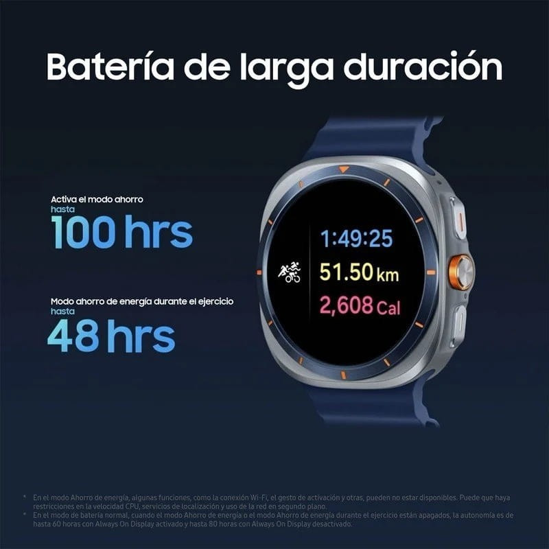 Samsung Galaxy Watch Ultra 2025 47 mm LTE Bleu Titane Version internationale - Ítem4