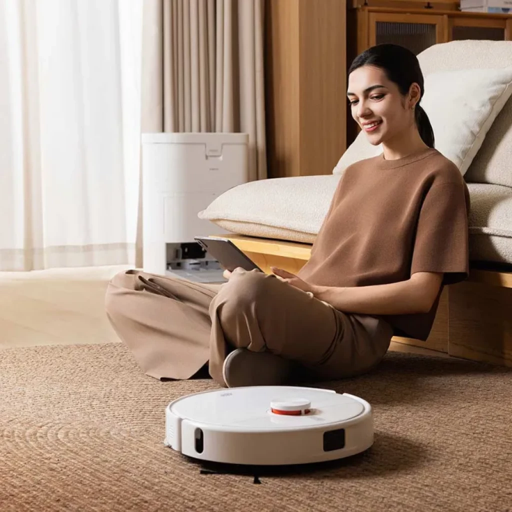 Robot aspirador Xiaomi Robot Vacuum H50 con estación Omni de autovaciado y lavado de mopas - Ítem6