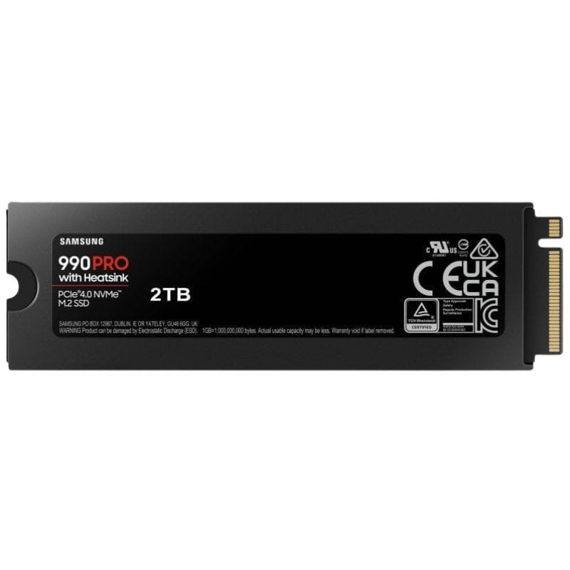 Disque dur Samsung 990 PRO 2 To SSD PCIe 4.0 NVMe M.2 avec Dissipateur thermique - Ítem2