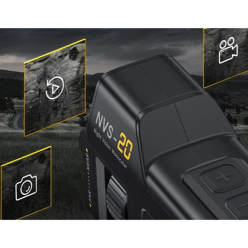  FNIRSI NVS-20 4K avec vision nocturne - Vidéo caméra numérique - Ítem6
