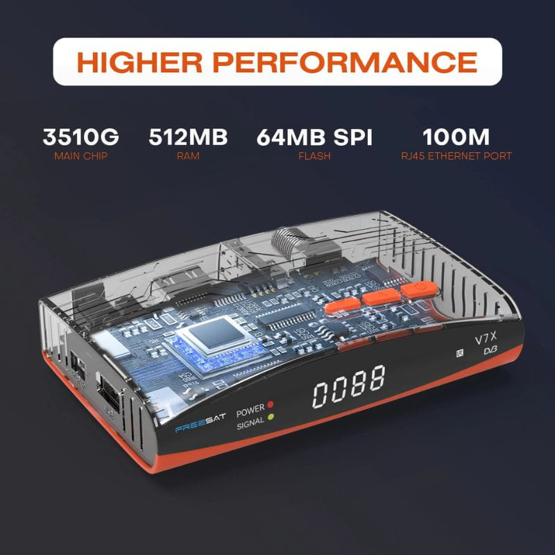 FREESAT V7X - Receptor Satélite - Ítem4