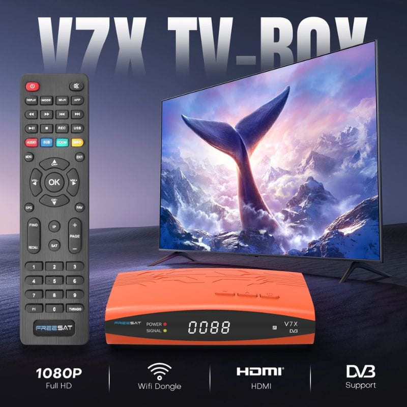 FREESAT V7X - Receptor Satélite - Ítem3