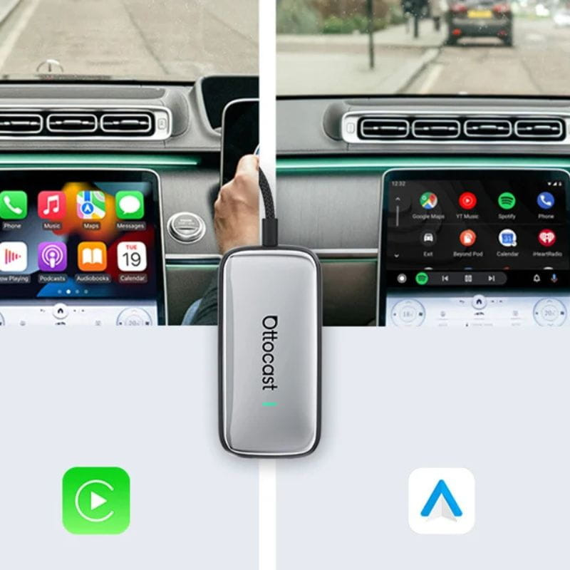 Ottocast Play2Video Ultra - Adaptateur sans fil Apple Carplay, Android Auto - Ítem7
