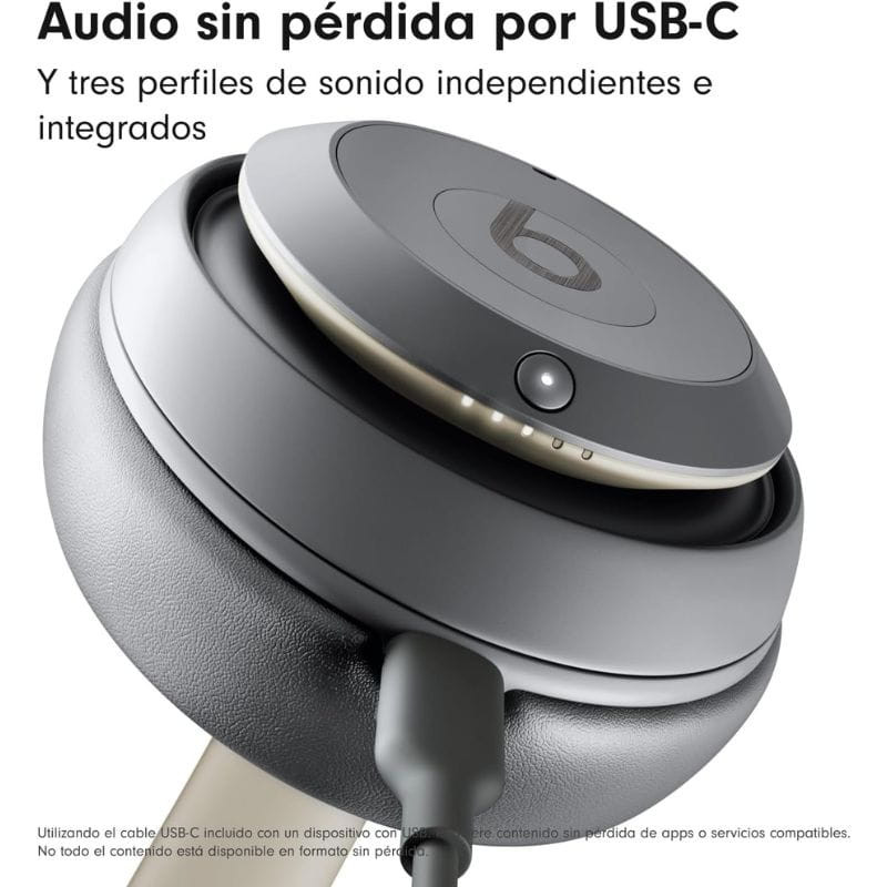 Beats Studio Pro ANC Cinza Areia - Auscultadores Bluetooth - Item4