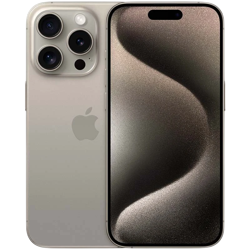 iPhone 15 Pro 5G 256 Go Titane naturel reconditionné - État Premium - Ítem