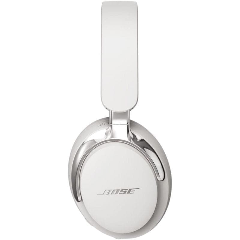 Bose QuietComfort Ultra 2 Gen Headphones Blanco con diadema acolchada, copas circumaurales elegantes y diseño minimalista en acabado blanco mate