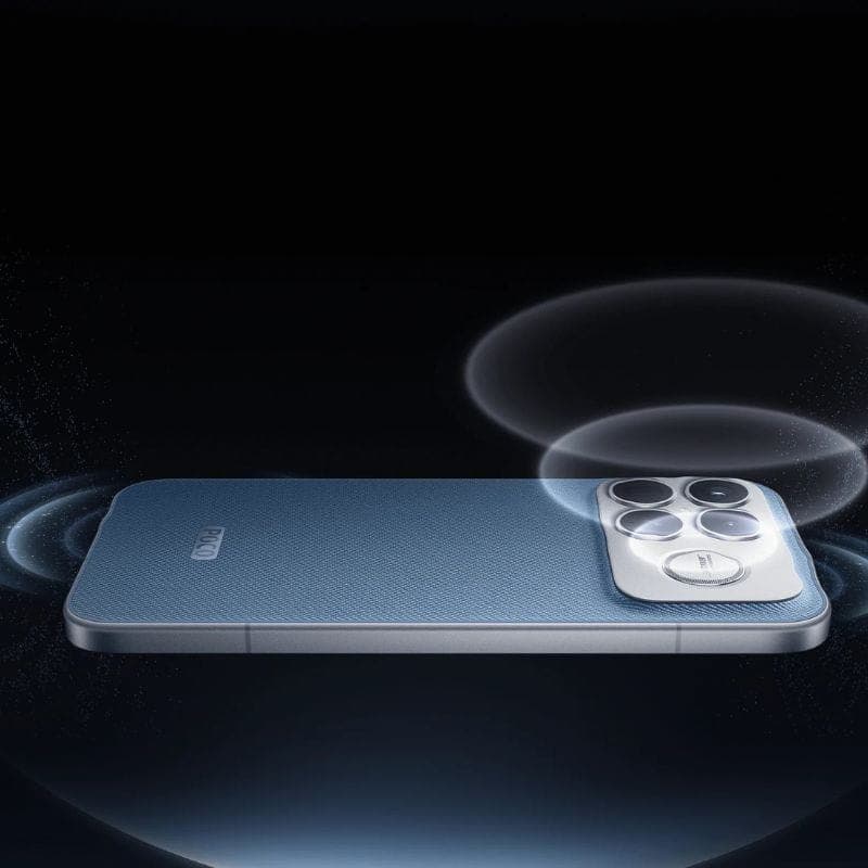 Xiaomi Poco F8 Ultra 5G 16GB/512GB Blue Denim con trasera azul texturizada tipo denim y módulo de cámara triple grande con flash en marco metálico