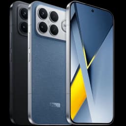Xiaomi Poco F8 Ultra 5G 12GB/256GB Blue Denim con trasera azul tipo denim, triple cámara grande, marco metálico plano y pantalla perforada casi sin bordes