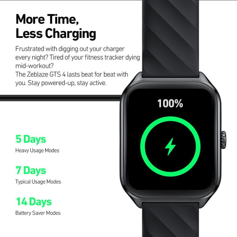 Zeblaze GTS 4 Preto - Relógio inteligente - Item4