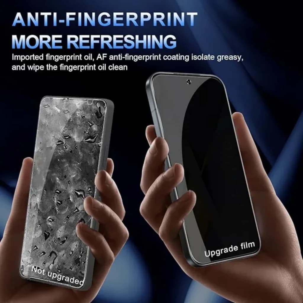 Protection décran en verre trempé anti-espion pour Xiaomi Poco F8 Pro, film upgrade avec revêtement anti-traces, surface lisse et écran net