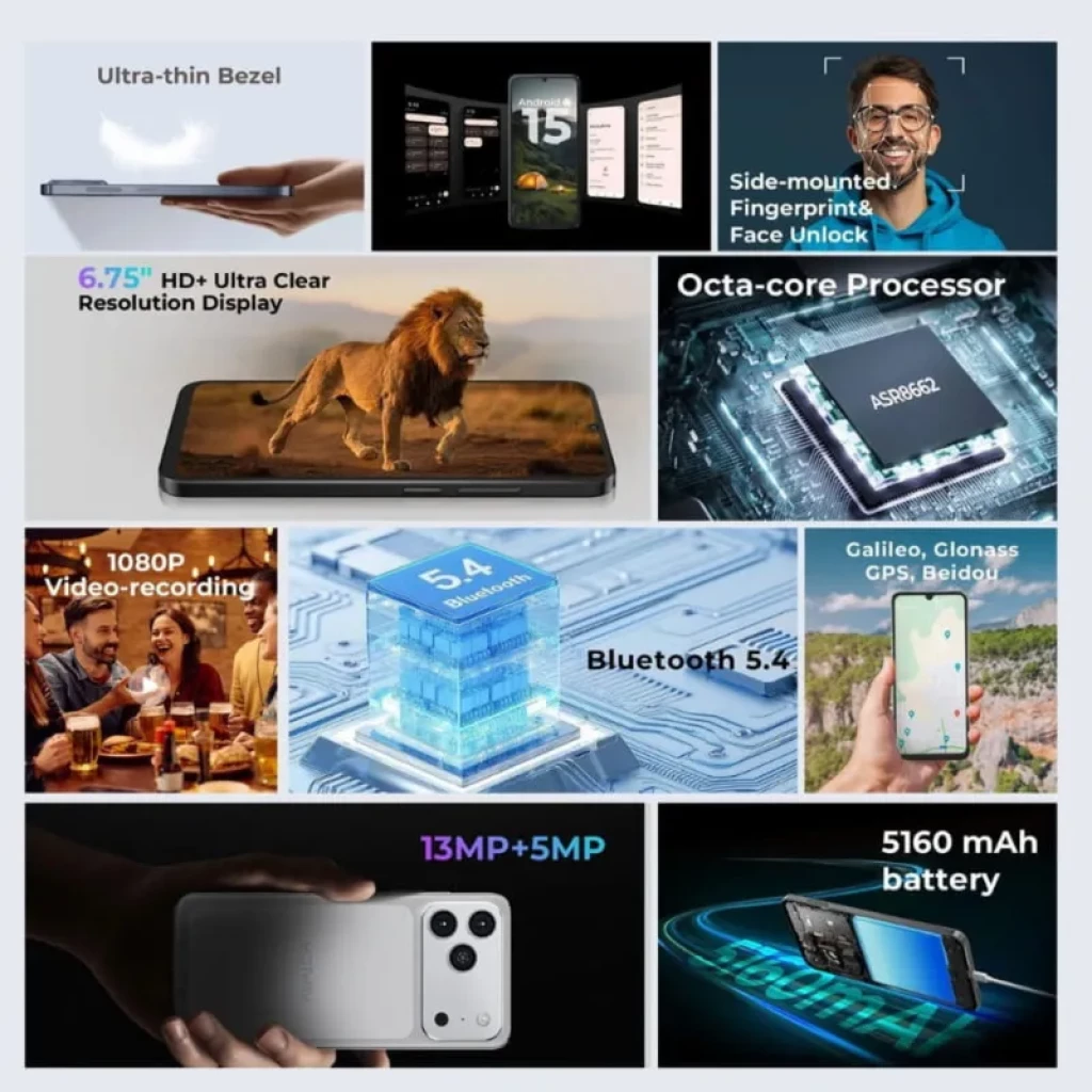 Hotwav A17 Pro Max 4GB/128GB Preto - Item4