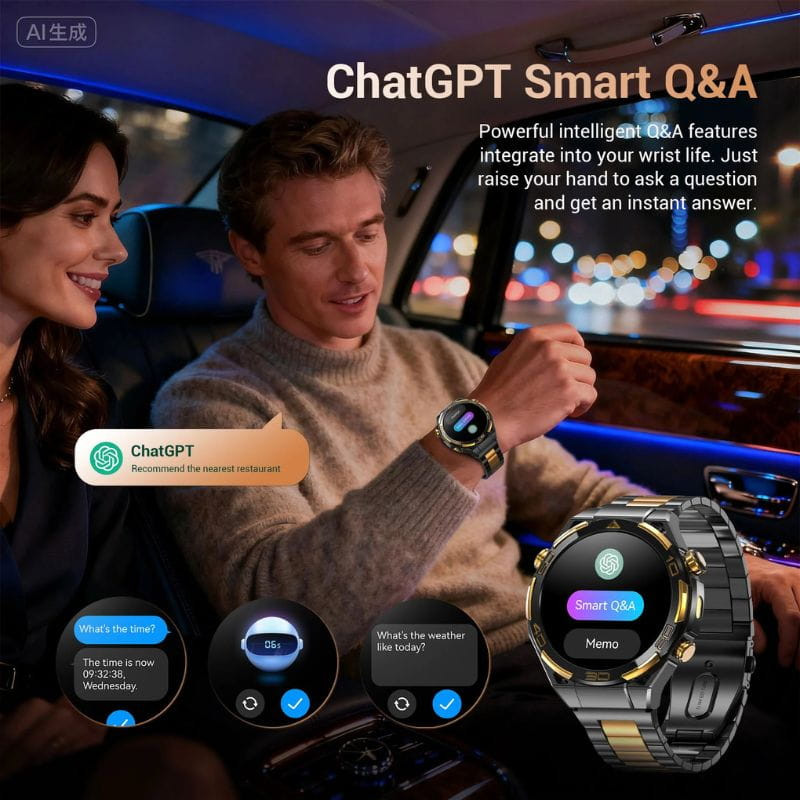 Blackview W90 Pro Noir - Montre connectée avec GPS - Ítem11