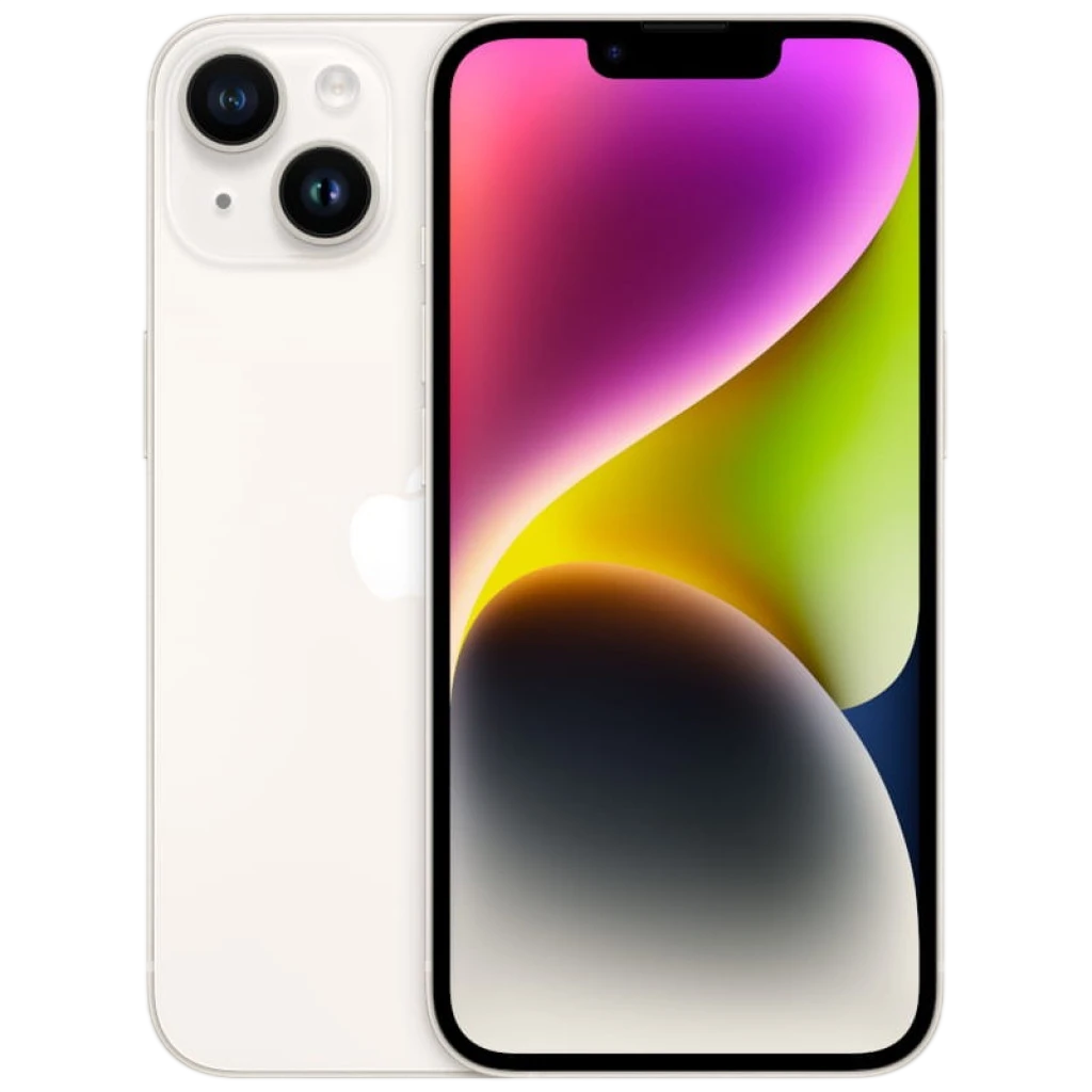 iPhone 14 Plus 128 Go Blanc Étoile Rénové - Excellent État - Ítem