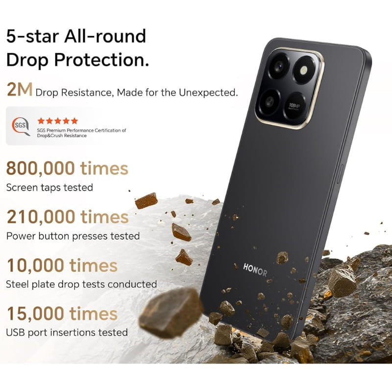 Honor X7D 6GB/128GB Negro - Ítem4