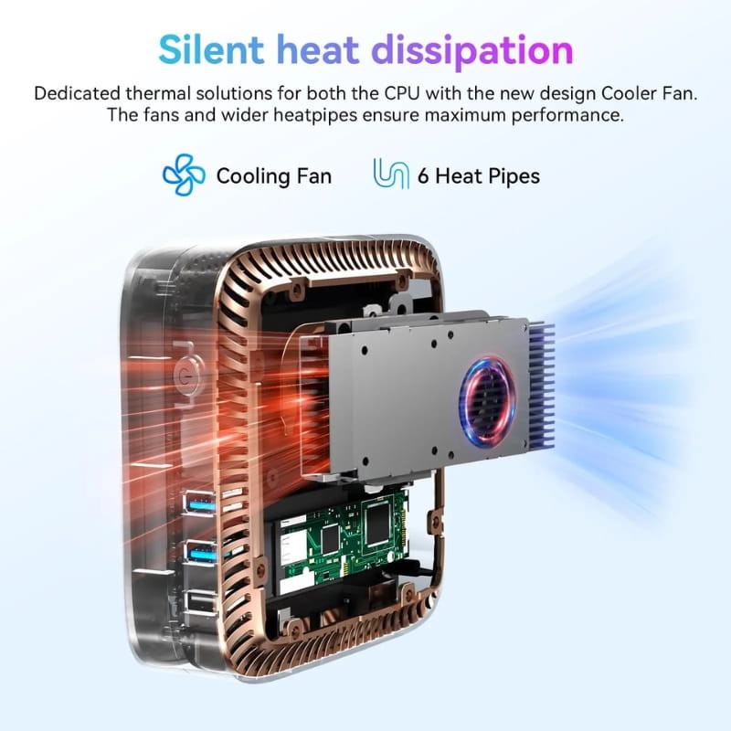 Blackview MP60 Intel N150 16GB/512GB SSD/WIN11 Preto - Item8