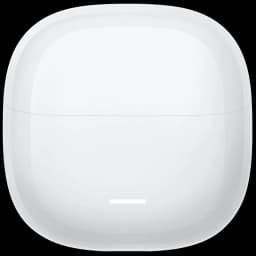 Xiaomi Redmi Buds 8 Lite Blanco estuche de carga compacto y brillante en blanco con indicador LED frontal y bordes redondeados, diseño minimalista