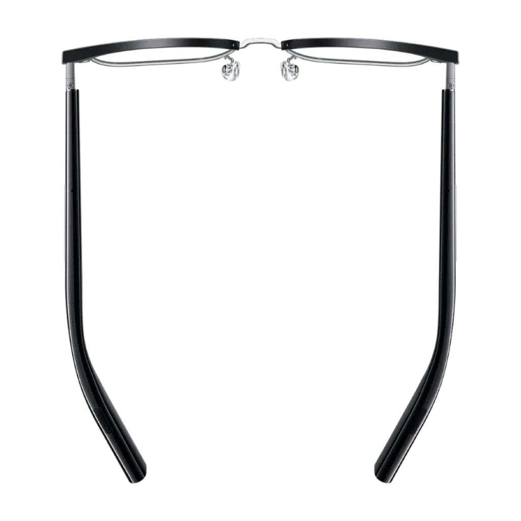 Mijia Smart Audio Glasses Browline con montura browline negro y metal plateado, patillas gruesas con audio integrado, diseño ligero, autonomía 13 h, IP54 - Ítem4