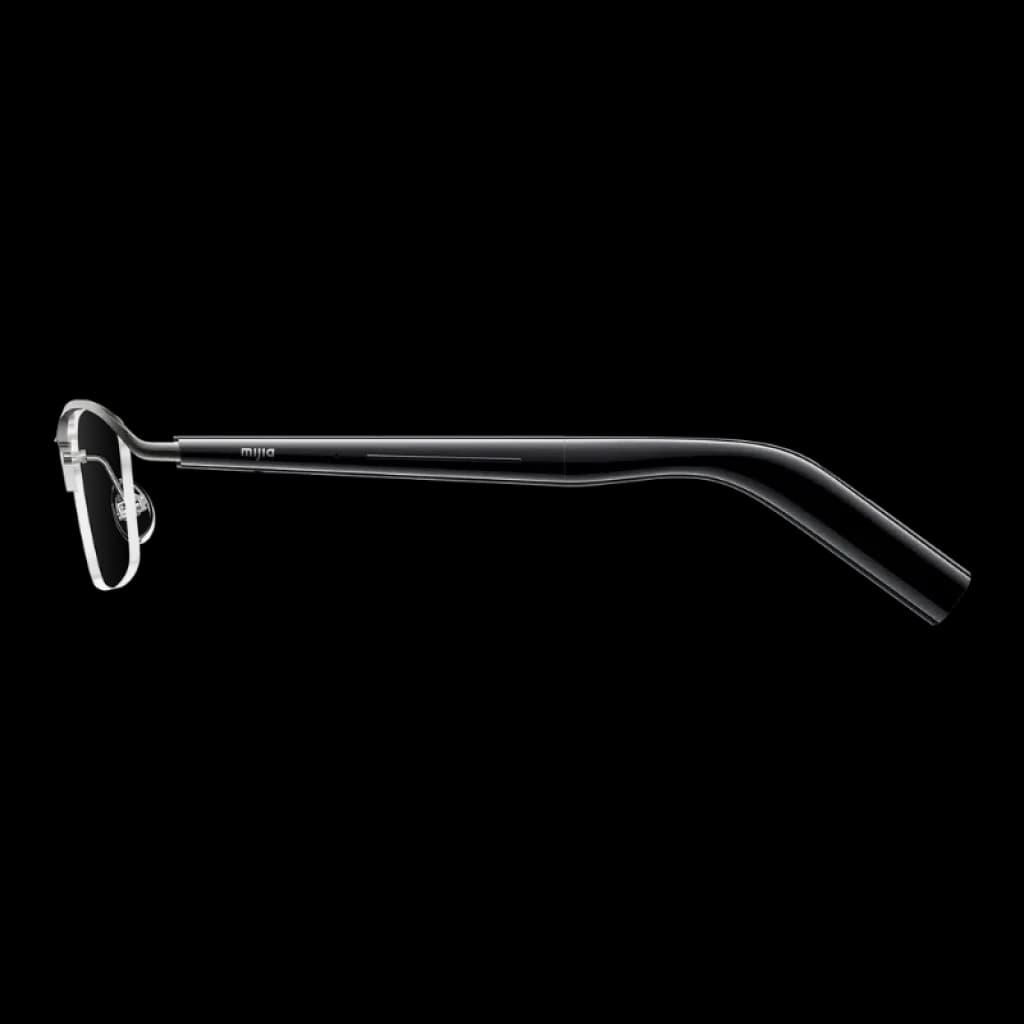 Vue latérale des lunettes audio intelligentes Mijia