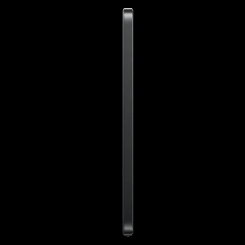 Borde lateral del Xiaomi UltraThin Magnetic Power Bank 5000 15W Negro, perfil ultradelgado con acabado mate y líneas limpias