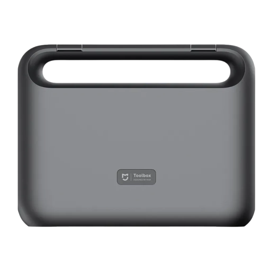 Mijia Tool Kit con Destornillador Eléctrico y Caja de Transporte: estuche rígido gris con herramientas organizadas, puntas, llaves, alicates y accesorios - Ítem1