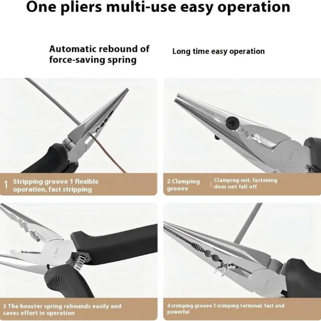 Mijia Tool Kit con Destornillador Eléctrico y Caja de Transporte: estuche rígido gris con herramientas organizadas, puntas, llaves, alicates y accesorios - Ítem3