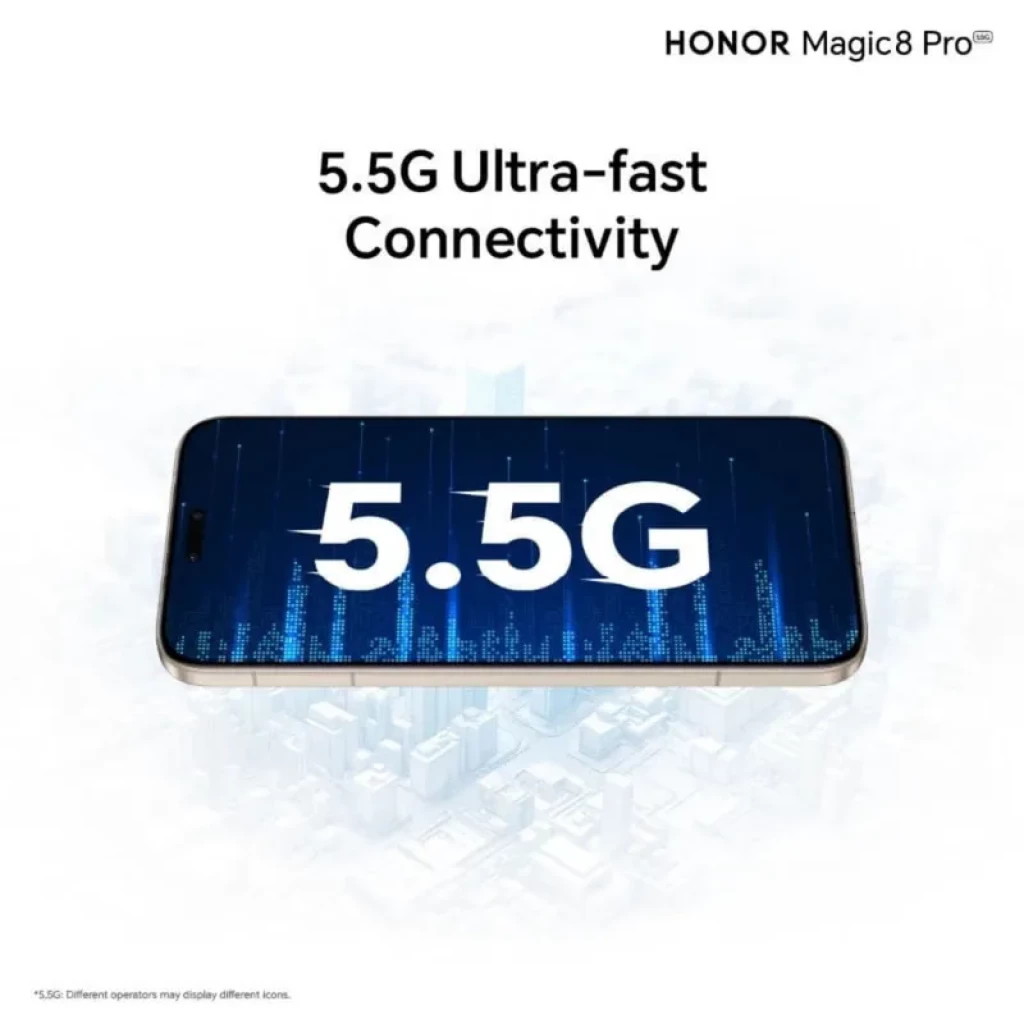 Honor Magic 8 Pro 5G 12GB/512GB Dorado - Ítem5