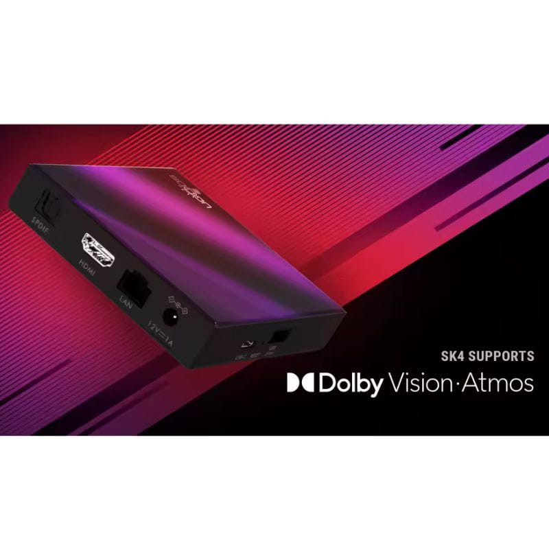 UGOOS SK4 4K 4GB/64GB Wi-Fi Android 14 -Android TV - Ítem3