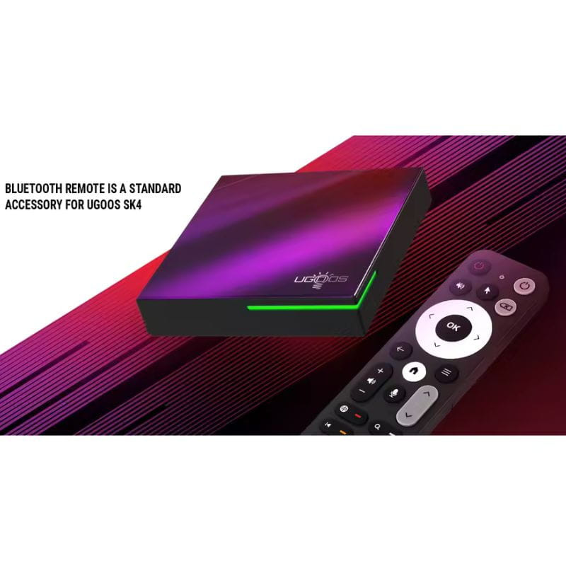 UGOOS SK4 4K 4GB/64GB Wi-Fi Android 14 -Android TV - Ítem2