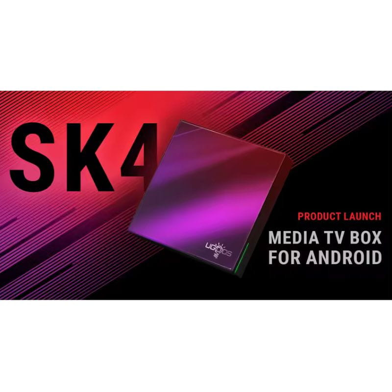 UGOOS SK4 4K 4GB/64GB Wi-Fi Android 14 -Android TV - Ítem1