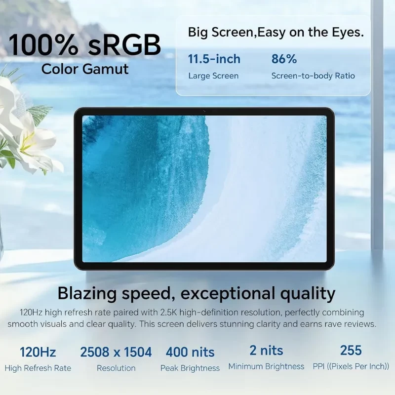 Honor Pad X9a 6GB/128GB Gris - Ítem5