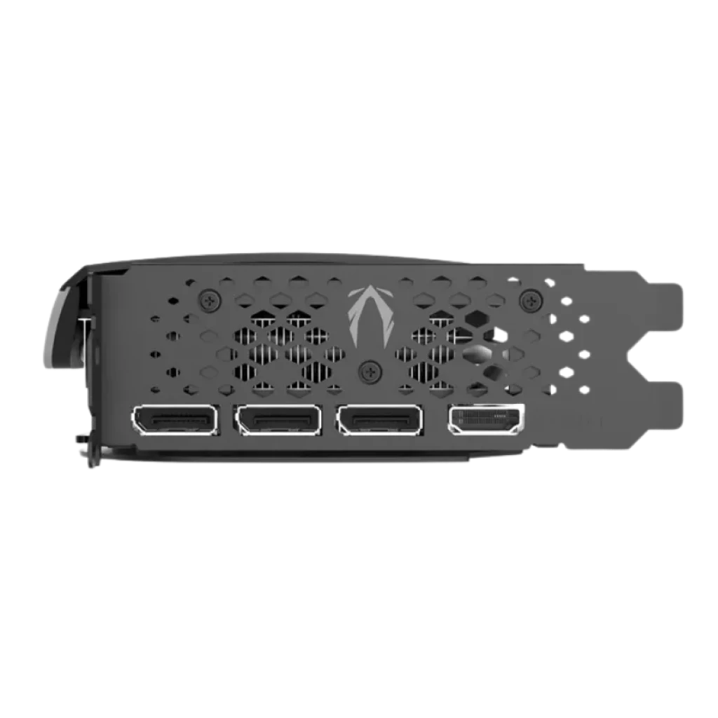 Zotac GeForce RTX 4060 Ti 8 GB Twin Edge OC com duas ventoinhas, design compacto em cinzento e preto - Item4