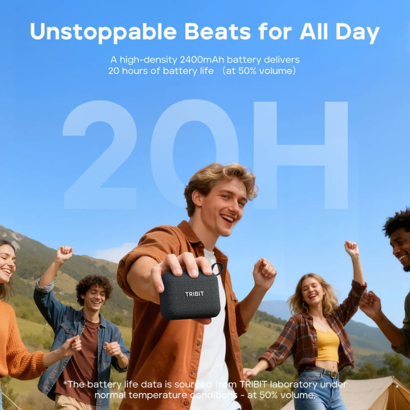 Tribit Pocket Go 7W Negro - Ítem8