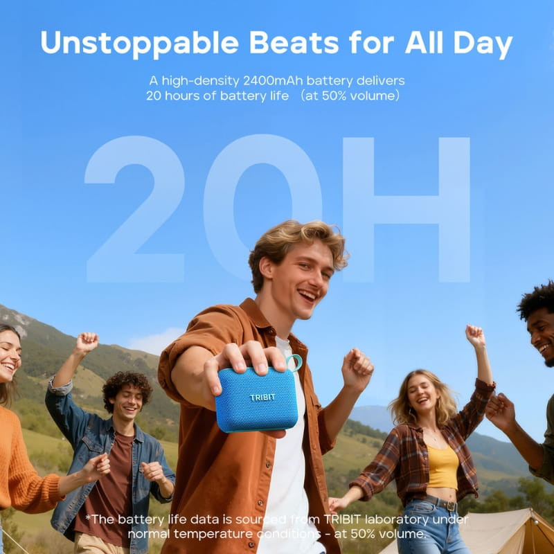 Tribit Pocket Go 7W Azul - Ítem6