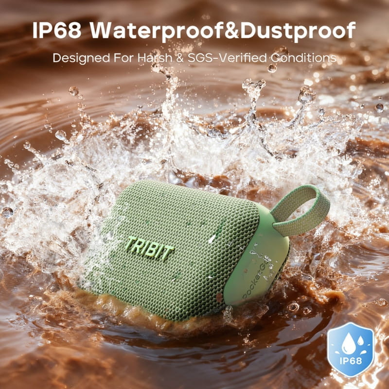 Tribit Pocket Go 7W Verde - Ítem4