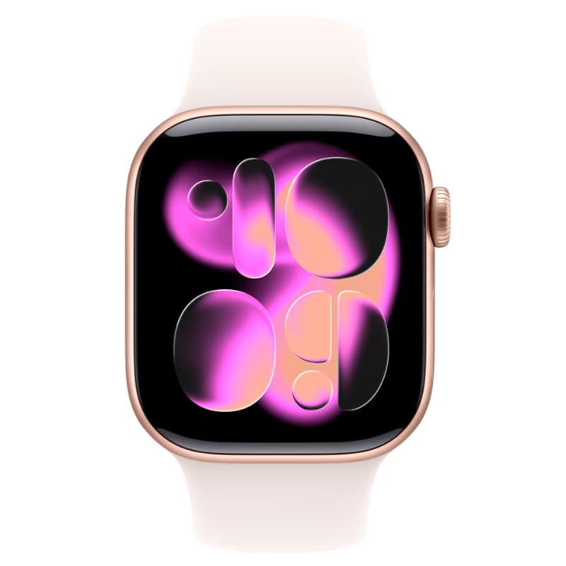 Apple Watch Series 11 GPS 42mm Aluminio Oro Rosa con Correa Deportiva S/M - Ítem1