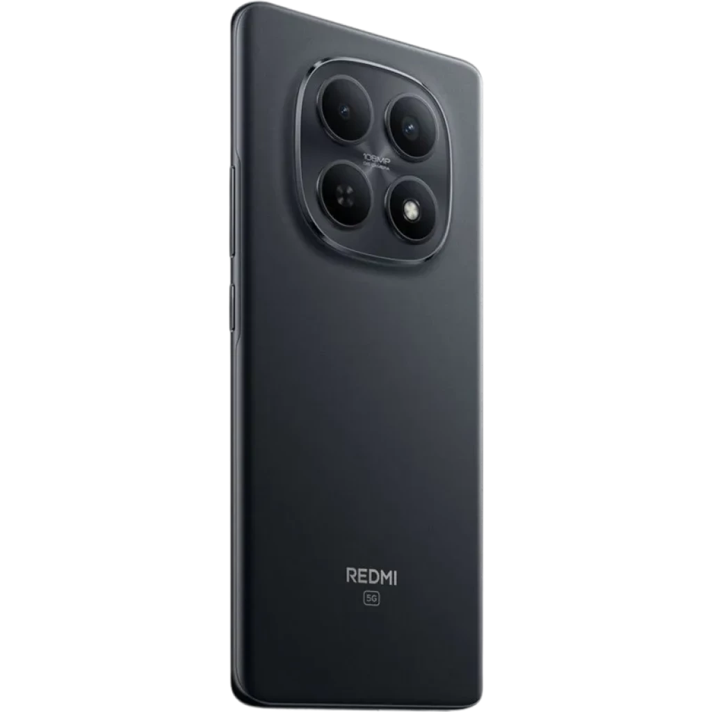 Xiaomi Redmi Note 15 5G 8GB 256GB Preto com tela ampla de bordas finas, furo central para câmera frontal e módulo traseiro com duas câmeras grandes - Item5