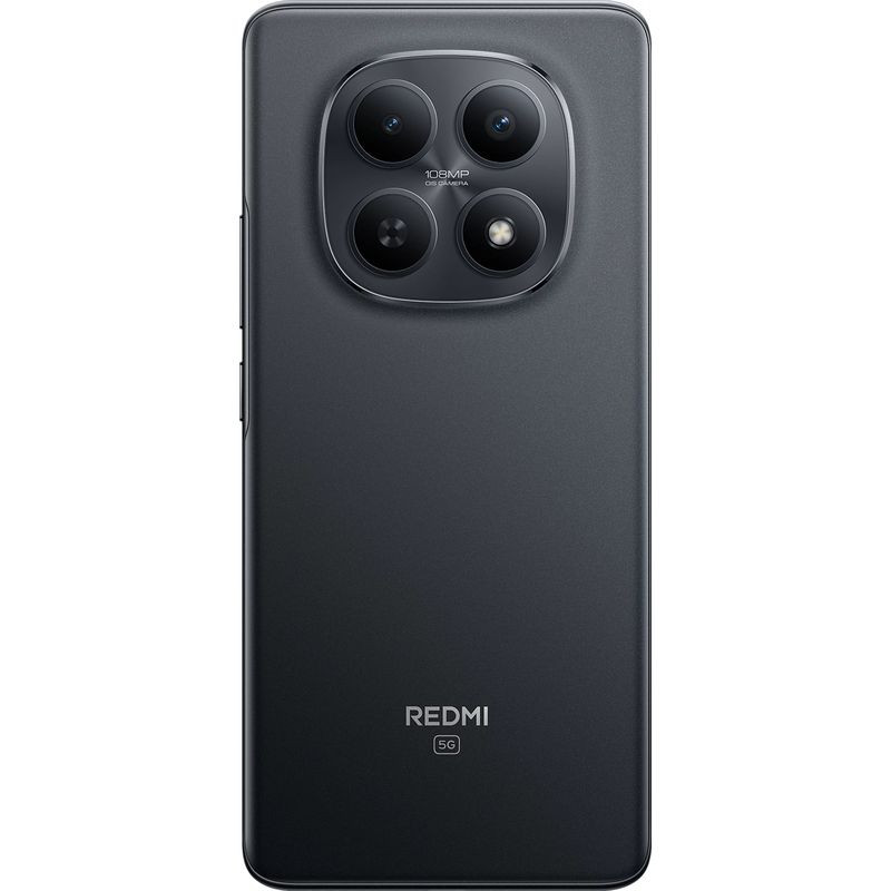 Xiaomi Redmi Note 15 5G 8GB/256GB Negro con pantalla casi sin bordes y cámara frontal en agujero; módulo trasero dual circular y acabado mate elegante - Ítem2