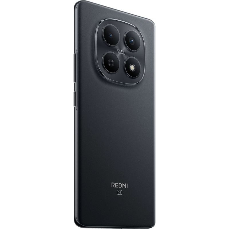 Xiaomi Redmi Note 15 5G 8GB/256GB Negro con pantalla casi sin bordes y cámara frontal en agujero; módulo trasero dual circular y acabado mate elegante - Ítem6