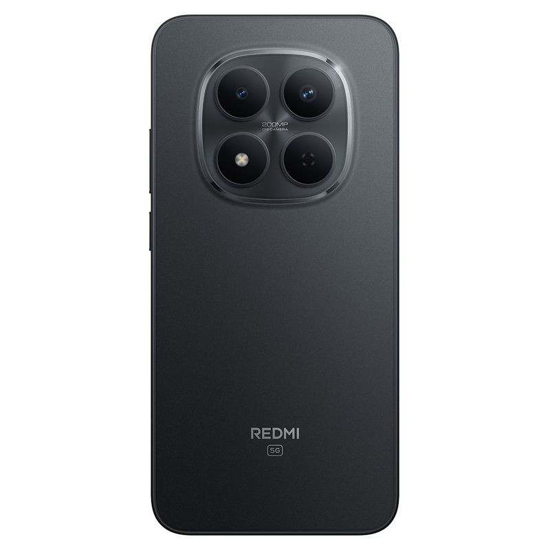 Xiaomi Redmi Note 15 Pro 5G 8GB/256GB Preto com tela curva, furo central para câmera frontal e módulo traseiro circular com três lentes e flash LED - Item2