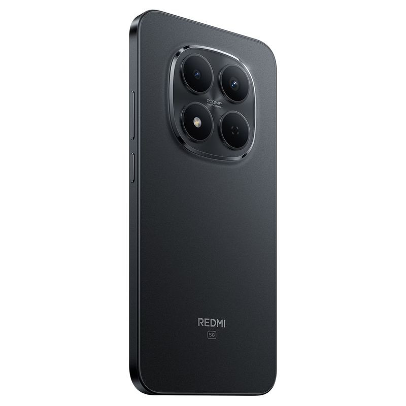 Xiaomi Redmi Note 15 Pro 5G 8GB/256GB Preto com tela curva, furo central para câmera frontal e módulo traseiro circular com três lentes e flash LED - Item4