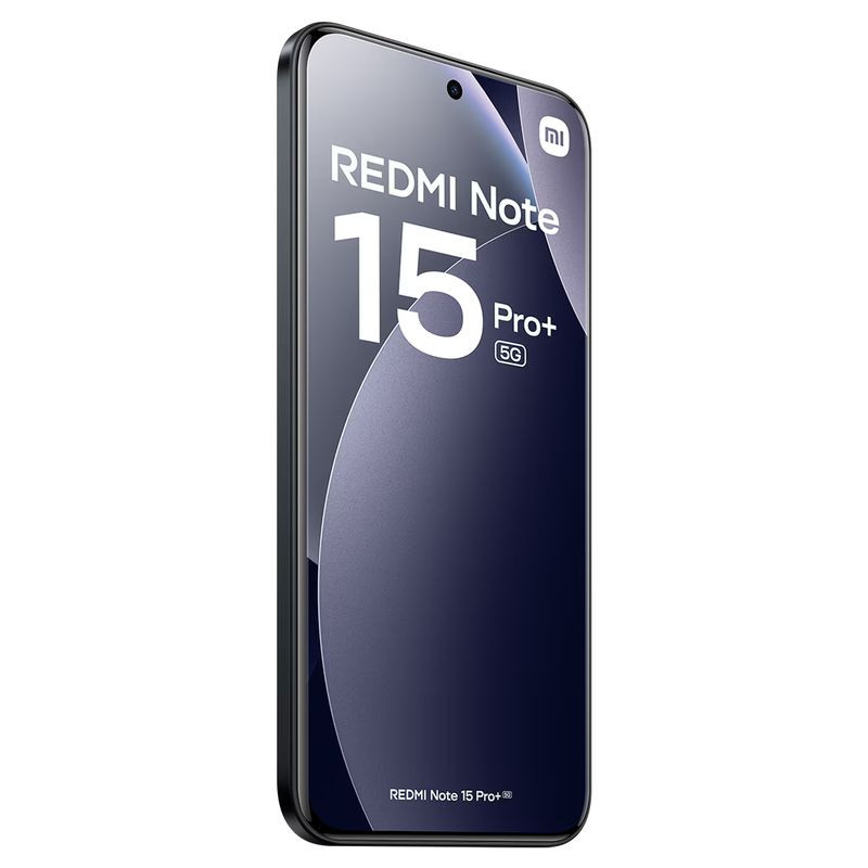 Xiaomi Redmi Note 15 Pro+ 8GB/256GB Preto com tela ampla perfurada, moldura fina, câmera traseira tripla grande e acabamento fosco elegante 5G - Item3