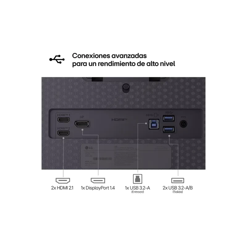 LG UltraGear 27GX704A monitor gaming 27 pol OLED QHD com molduras finas, base ajustável e tela com gráficos vermelhos, 240 Hz e resposta de 0,03 ms - Item9