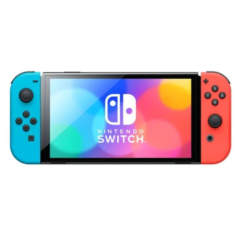 Nintendo Switch Oled Azul Neón/Rojo Neón Renovado - Estado Excelente - Ítem
