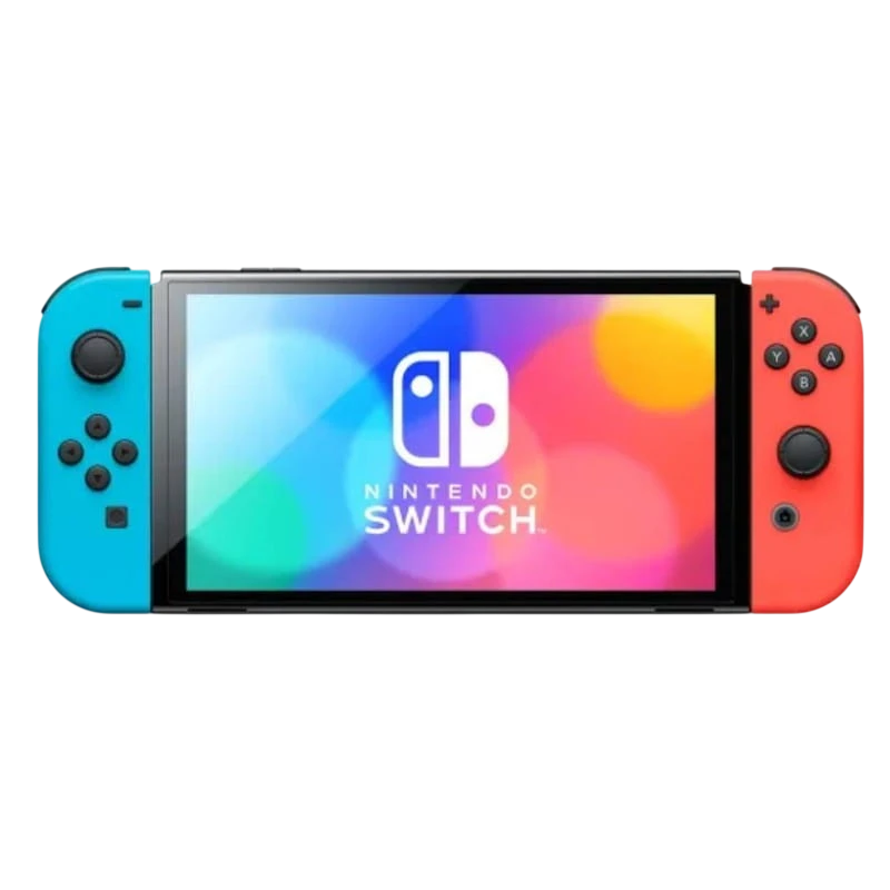 Nintendo Switch Oled Azul Neón/Rojo Neón Renovado - Estado Excelente - Ítem