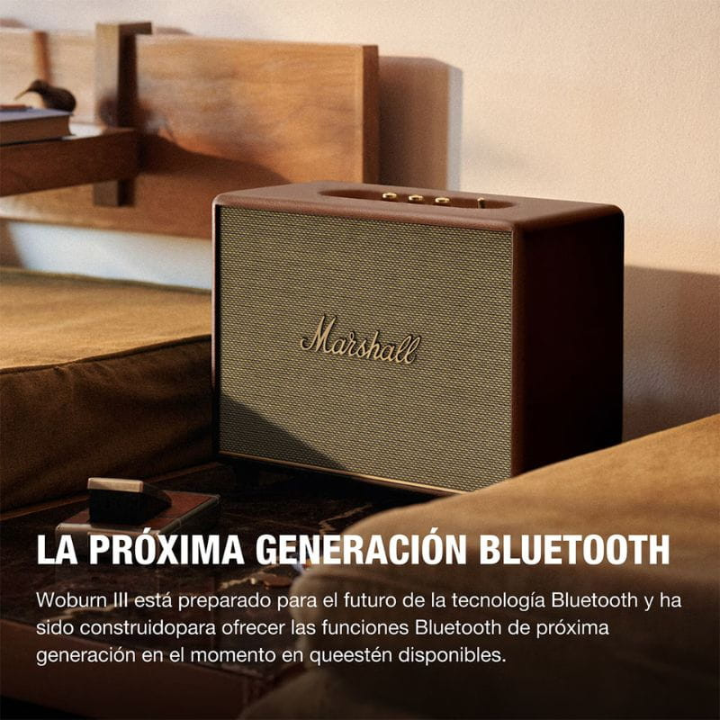 Marshall Woburn III 150W Castanho - Coluna Bluetooth - Item5