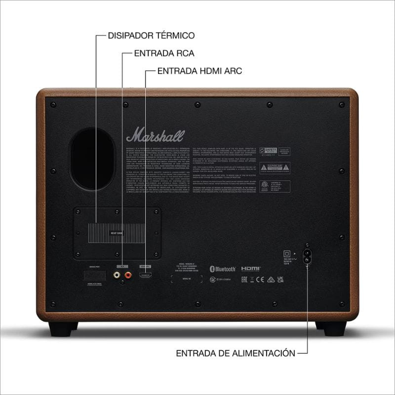 Marshall Woburn III 150W Castanho - Coluna Bluetooth - Item3